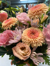 Pink and Blush Hat box (Florist Choice)