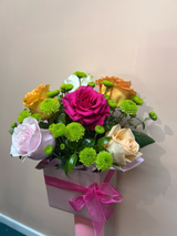 Sweetheart Six - half dozen mixed roses