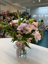 Mother's Day Vase in Blush & Pinks