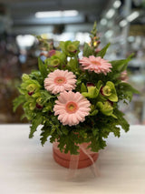 Pink and Blush Hat box (Florist Choice)