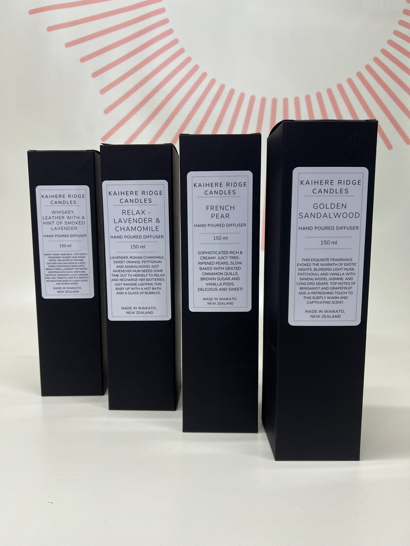 Kaihere Ridge Amber Diffusers