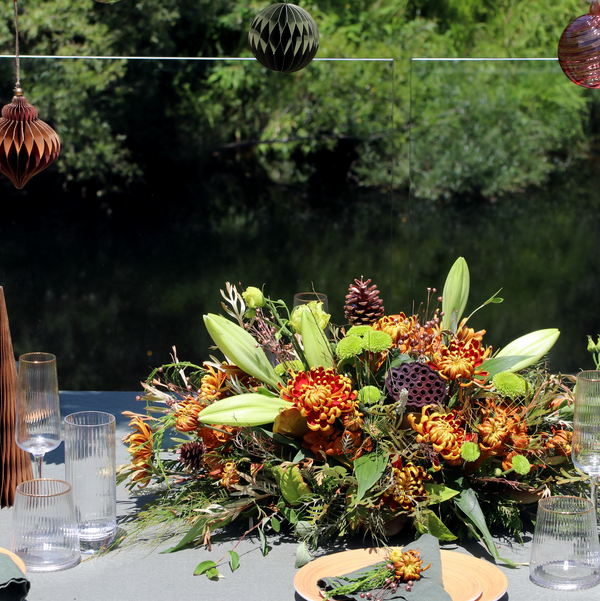 Rustic Christmas Arrangement