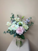 Mother's Day Vase in Blush & Pinks